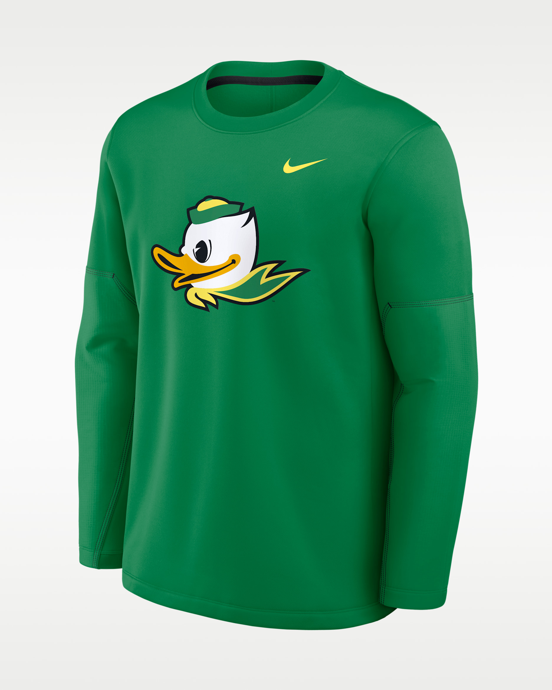 Oregon Sideline Coaches Men's Nike Therma-FIT College Long-Sleeve